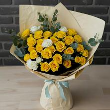 Букет цветов из:  Розы #REPLACE_PRED# Кемь