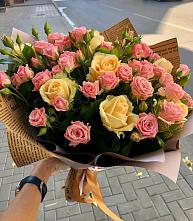 Букет цветов из:  Розы #REPLACE_PRED# Кемь