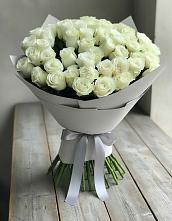 Букет 35 Белых роз в Кемь