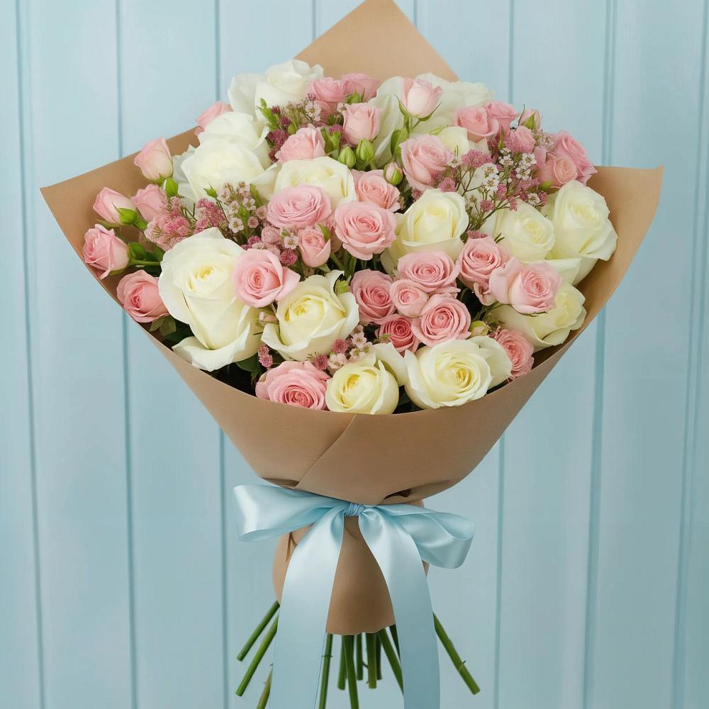 Букет цветов из: Розы в Кемь