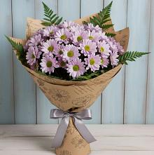 Букет цветов из:  Хризантемы #REPLACE_PRED# Кемь