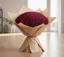 Букет 101 Красная роза в Кемь