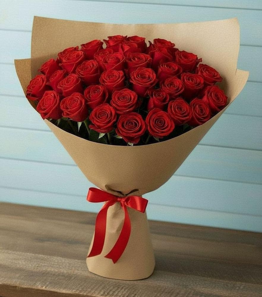 Букет Красные розы Милано в Кемь