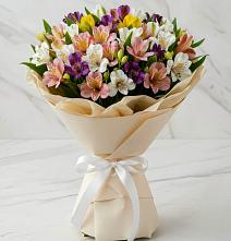 Букет цветов из:  Альстромерии #REPLACE_PRED# Кемь