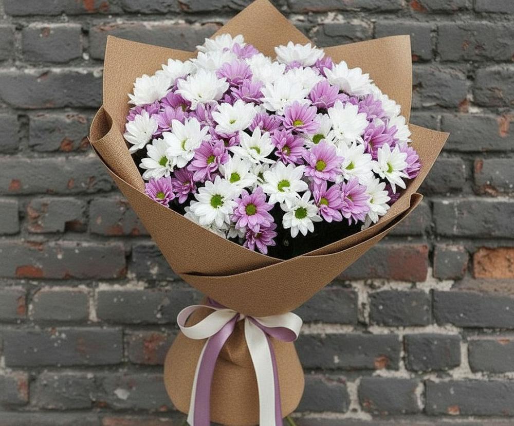 Букет цветов из: Хризантемы в Кемь