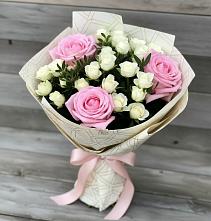 Букет цветов из:  Розы #REPLACE_PRED# Кемь