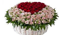 Премиум букет из: Розы #REPLACE_PRED# Кемь