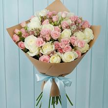 Букет цветов из:  Розы #REPLACE_PRED# Кемь