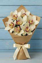 Букет цветов из:  Орхидеи и Розы в Кемь